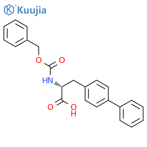 Z-p-Phenyl-L-phenylalanine structure