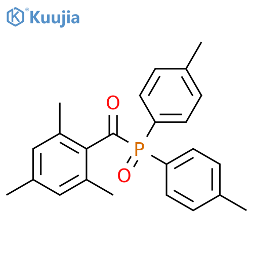 Methanone, [bis(4-methylphenyl)phosphinyl](2,4,6-trimethylphenyl)- structure