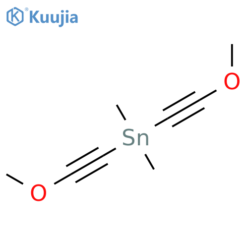 Stannane, bis(methoxyethynyl)dimethyl- structure