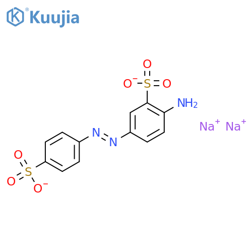 4-Aminoazobenzene-3,4'-disulfonic Acid Disodium Salt structure