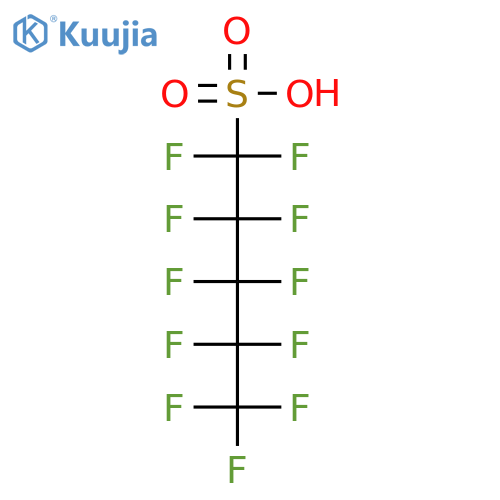 1-Pentanesulfonic acid,1,1,2,2,3,3,4,4,5,5,5-undecafluoro- structure