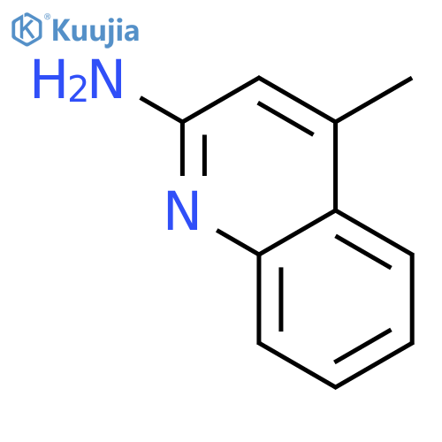 4-Methyl-2-quinolinamine structure
