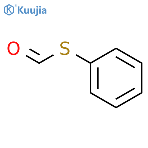 Methanethioic acid, S-phenyl ester structure