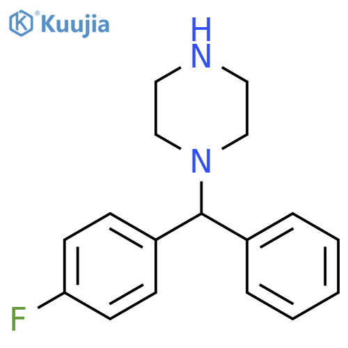 (4-Fluorophenyl)PhenylmethylPiperazine structure