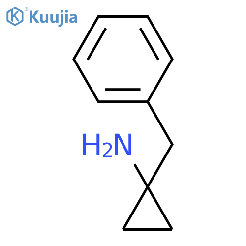 (1-Benzylcyclopropyl)amine hydrochloride structure