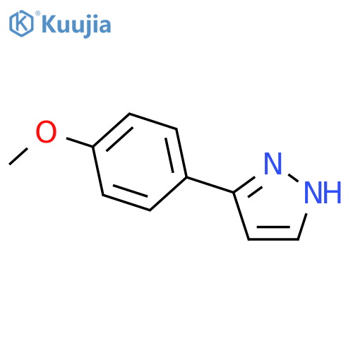 3-(4-Methoxyphenyl)-1H-pyrazole structure