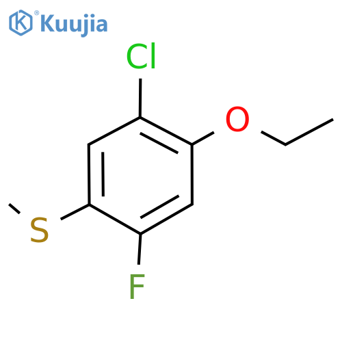(5-Chloro-4-ethoxy-2-fluorophenyl)(methyl)sulfane structure