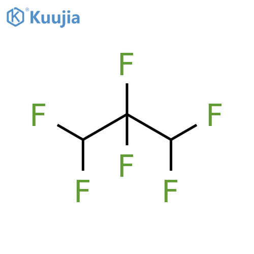 1,1,2,2,3,3-Hexafluoropropane structure