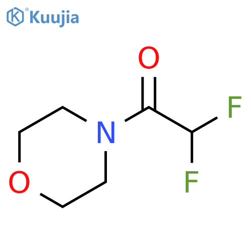Ethanone,2,2-difluoro-1-(4-morpholinyl)- structure
