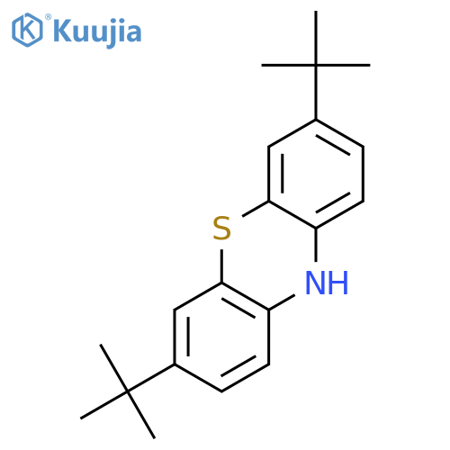 10H-Phenothiazine, 3,7-bis(1,1-dimethylethyl)- structure