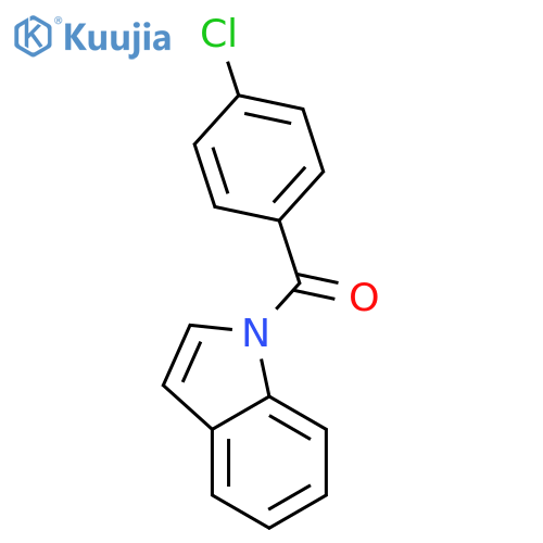 (4-Chlorophenyl)(1H-indol-1-yl)methanone structure