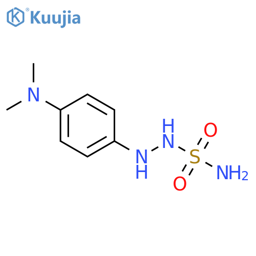 Sulfamic acid, 2-[4-(dimethylamino)phenyl]hydrazide structure