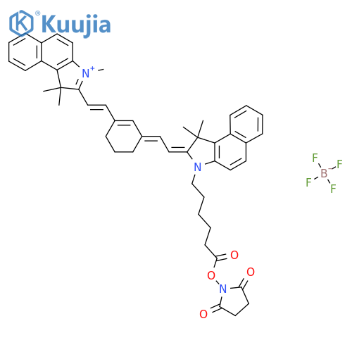 Cy7.5-NHS ester tetrafluoroborate structure