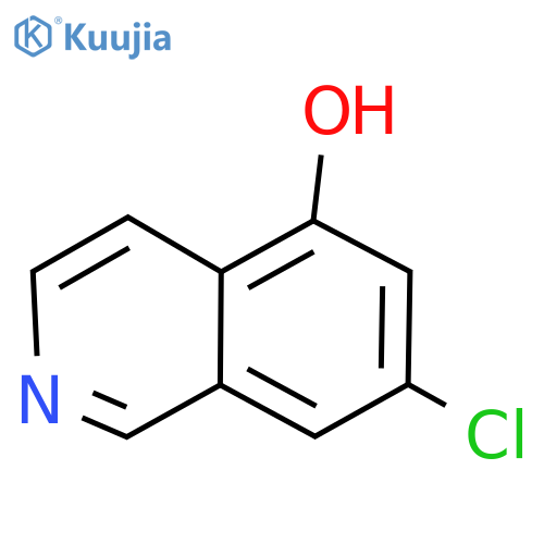 7-Chloroisoquinolin-5-ol structure