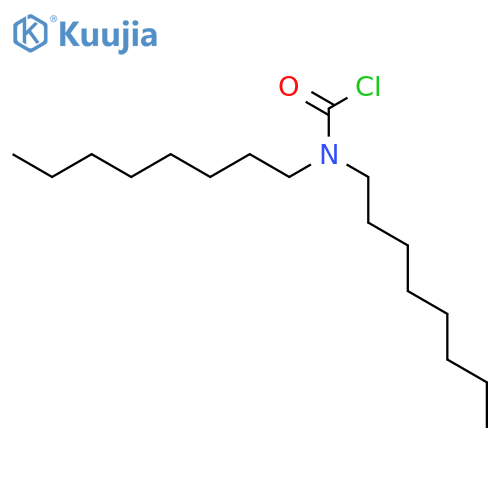 Carbamic chloride, dioctyl- structure