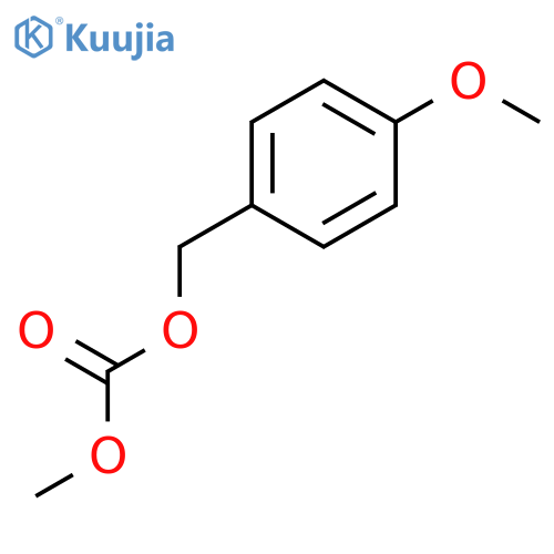 Carbonic acid, (4-methoxyphenyl)methyl methyl ester structure