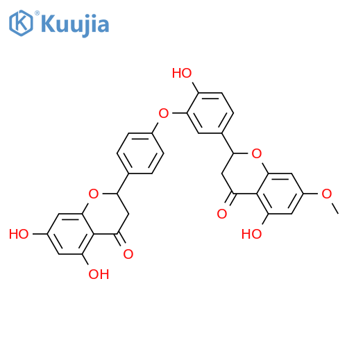 Ochnaflavone; 2,2'',3,3''-Tetrahydro, 7-Me ether structure