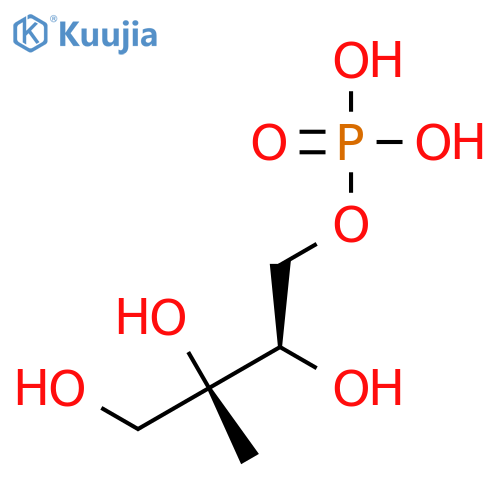 Methyl-D-erythritol Phosphate Disodium Salt structure