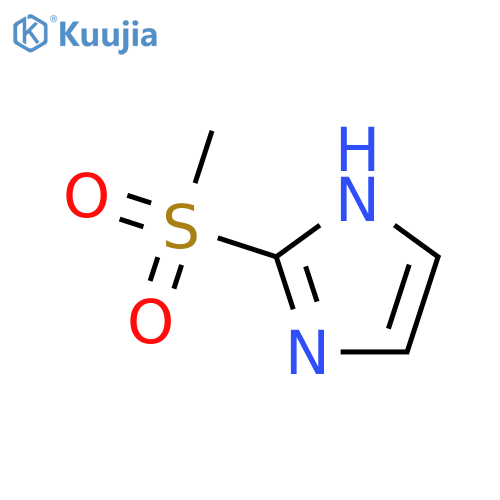 2-methanesulfonyl-1H-imidazole structure