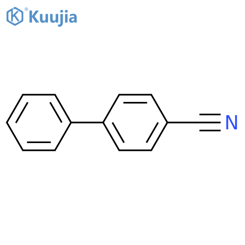 4-Biphenylcarbonitrile structure