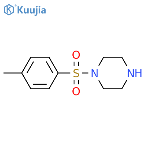 1-(4-methylbenzenesulfonyl)piperazine structure