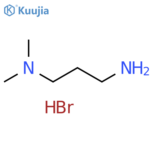 1,3-Propanediamine, N1,N1-dimethyl-, hydrobromide (1:2) structure