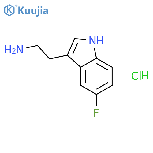 5-Fluorotryptamine hydrochloride structure