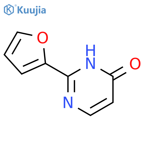 2-(furan-2-yl)pyrimidin-4-ol structure