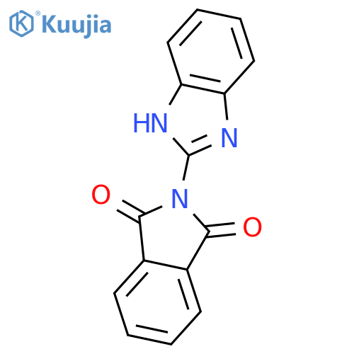 1H-Isoindole-1,3(2H)-dione, 2-(1H-benzimidazol-2-yl)- structure