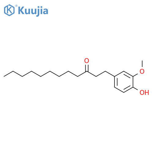 3-Dodecanone,1-(4-hydroxy-3-methoxyphenyl)- structure