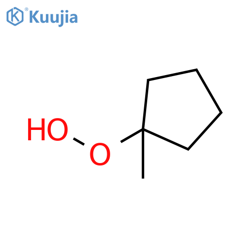 1-Methylcyclopentane-1-peroxol structure