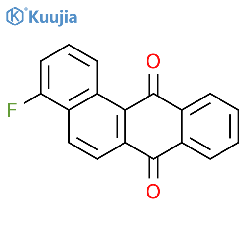 Benz[a]anthracene-7,12-dione,4-fluoro- structure