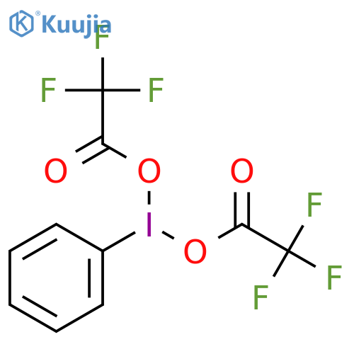 Bis(trifluoroacetoxy)iodobenzene structure