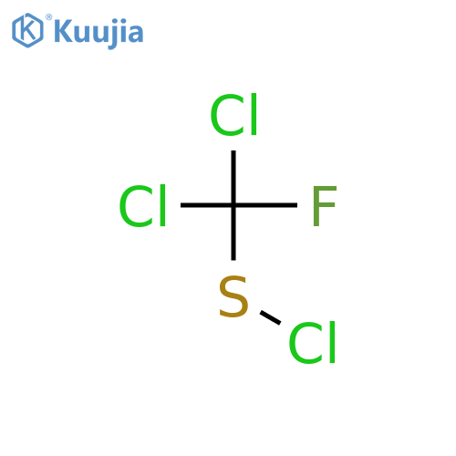 Dichlorofluoromethanesulfenyl chloride structure