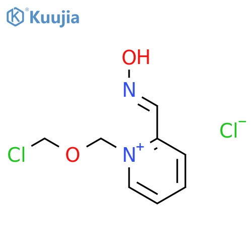 1-(Chloromethoxy)methyl-2-(hydroxyimino)methyl-pyridinium Chloride structure