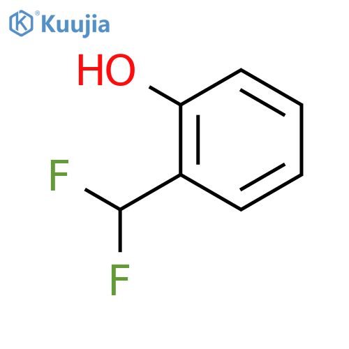 2-(difluoromethyl)phenol structure