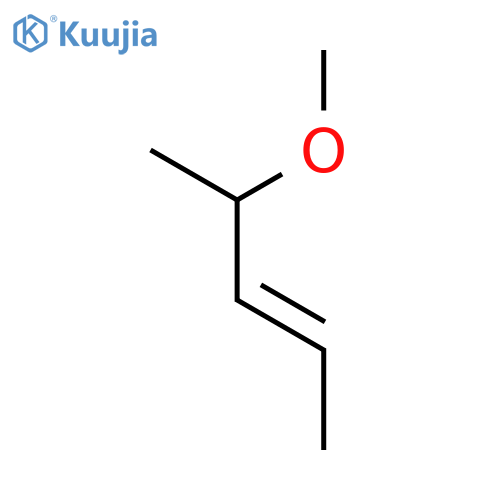 2-Pentene, 4-methoxy- structure
