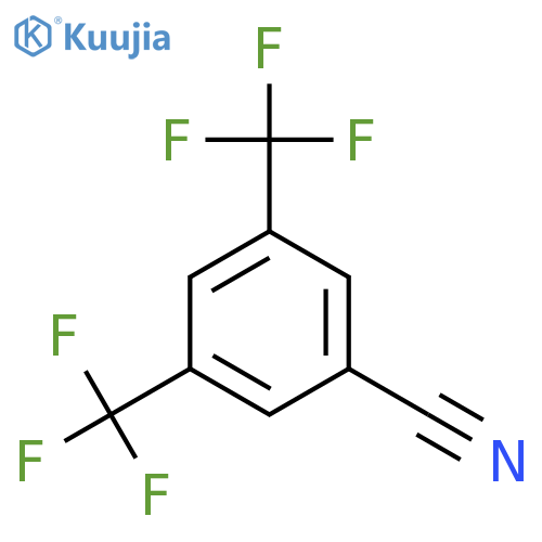 3,5-Bis(trifluoromethyl)benzonitrile structure