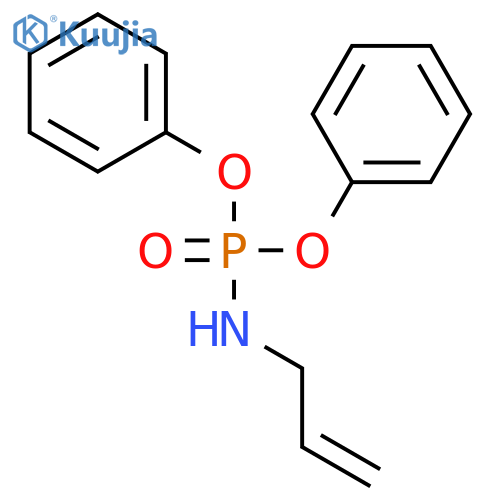 Phosphoramidic acid, N-2-propen-1-yl-, diphenyl ester structure
