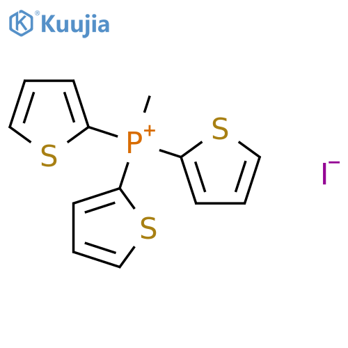 Methyltri(thiophen-2-yl)phosphonium iodide structure