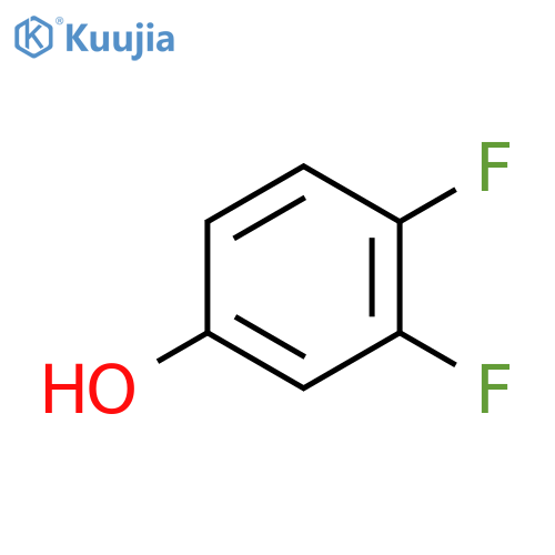 3,4-Difluorophenol structure