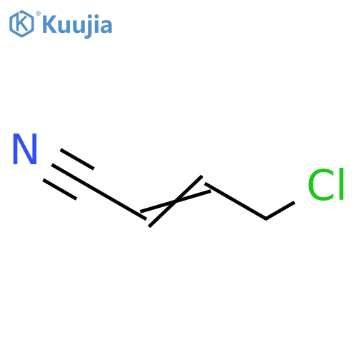 2-Butenenitrile, 4-chloro- structure