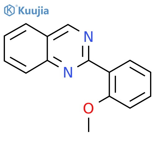2-(2-Methoxyphenyl)quinazoline structure