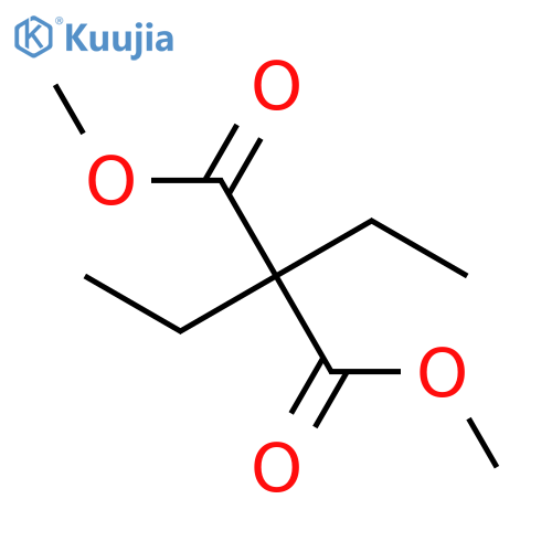 Dimethyl diethylmalonate structure