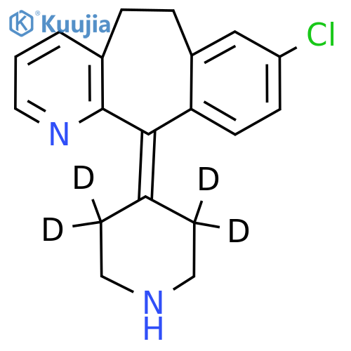 Desloratadine-3,3,5,5-d4 structure