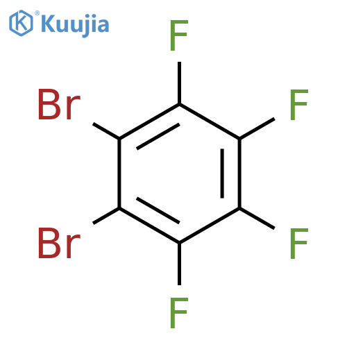 Benzene, dibromotetrafluoro- structure