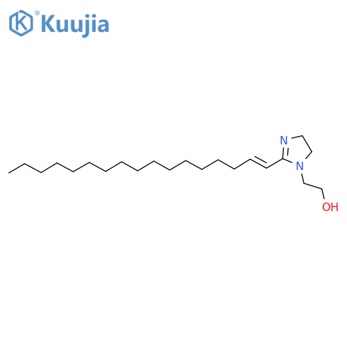 Hydroxyethyl heptadecenyl glyoxalidine structure