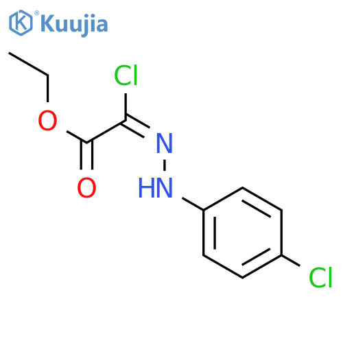 Ethyl 2-chloro-2-(2-(4-chlorophenyl)hydrazono)acetate structure