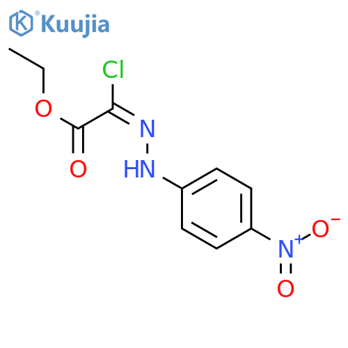 Acetic acid,2-chloro-2-[2-(4-nitrophenyl)hydrazinylidene]-, ethyl ester structure