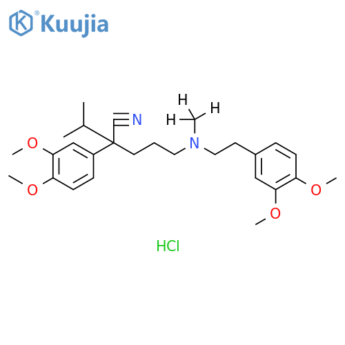 (±)-Verapamil-d3 HCl (N-methyl-d3) structure